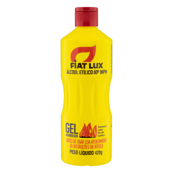 GEL ACENDEDOR FIAT LUX ALCOOL ETIL 420G