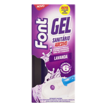 GEL ADESIVO FONT LAVANDA 36G RF