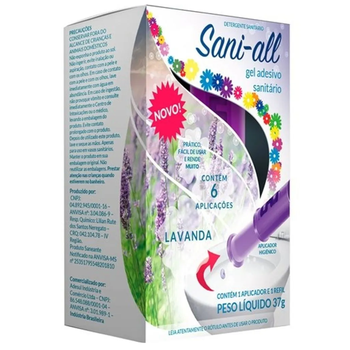 GEL SANIT SANI-ALL C/ APLIC. LAVANDA 37G