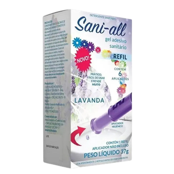GEL SANIT SANI-ALL REFIL LAVANDA 37G