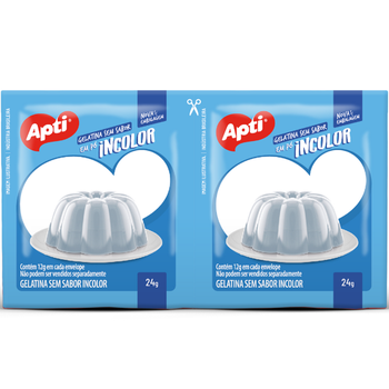 GELATINA APTI S/SABOR INCOLOR 24G