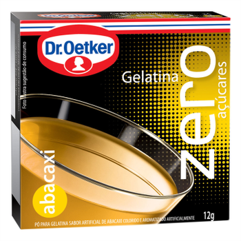 GELATINA DR OETKER ZERO ABACAXI 12G