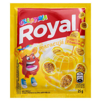 GELATINA ROYAL MARACUJA 25G
