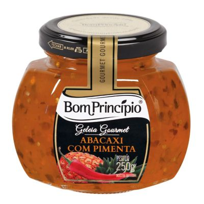 GELEIA BOM PRINCIPIO ABACAXI C/PIM 250G
