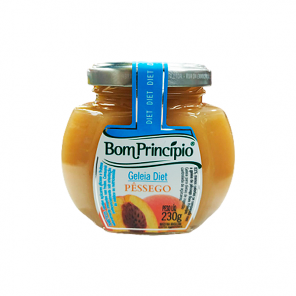 GELEIA BOM PRINCIPIO DIET PESSEGO 230G