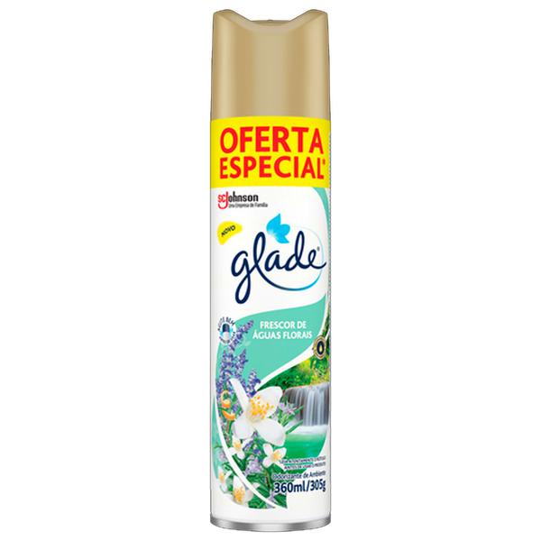 GLADE AERO FRESCOR AGUAS FLORAIS 360ml  20% DESC