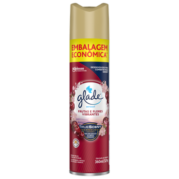 GLADE AERO FRUTAS/FLORES 360ML  ECONOMICA