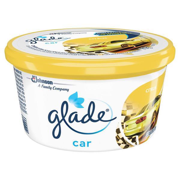 GLADE CAR GEL CITRUS 70G