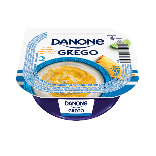 GREGO DANONE ABACAXI/LIMAO 90G