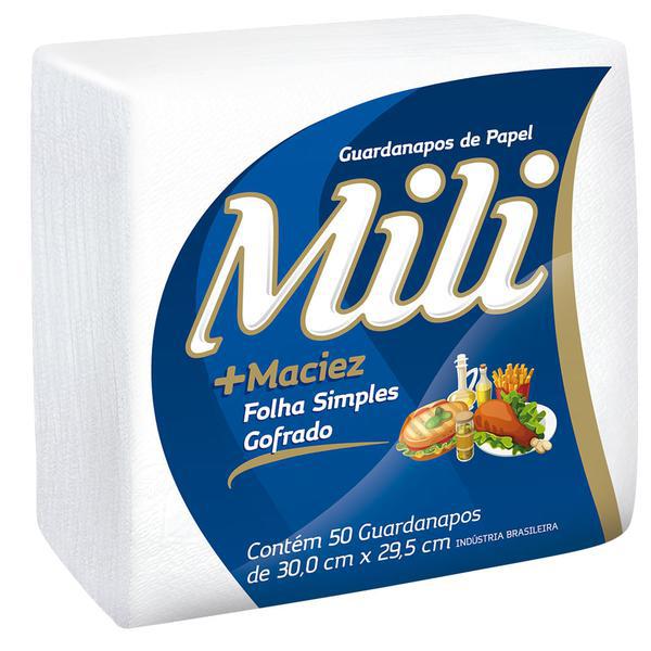 GUARDANAPO MILI 30X29,5 CM C/50