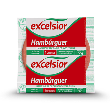 HAMBURGUER CARNE EXCELSIOR 56G