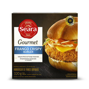HAMBURGUER GOURMET CRISPY SEARA 360G