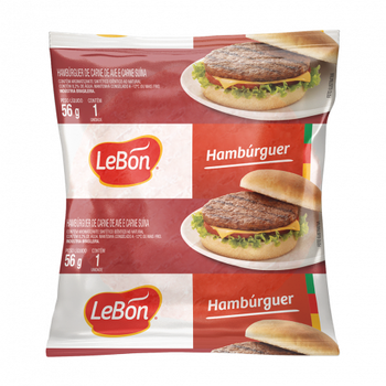 HAMBURGUER MISTO LEBON 56G
