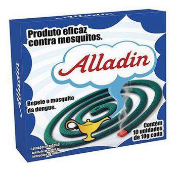 INSETICIDA ESPIRAL ALLADIN C/10