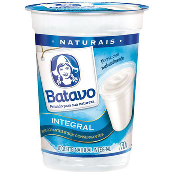 IOGURTE NATURAL INTEGRAL BATAVO 170G