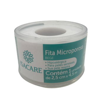 ISACARE MICROPOROSA BEGE 2,5CMX4,5MTS