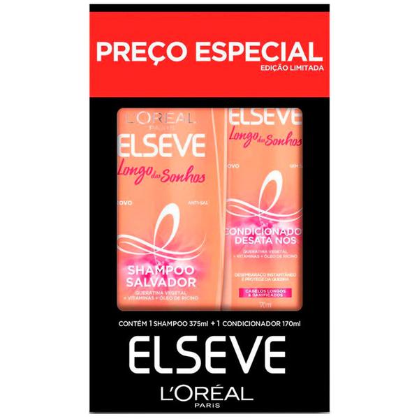 KIT ELSEVE SH.375ML+CO.170ML LONGO