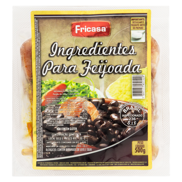 KIT FEIJOADA FRICASA 500G