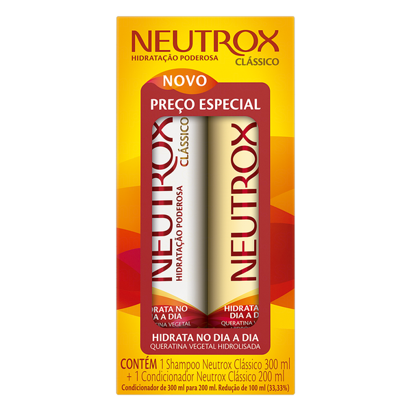 KIT NEUTROX CLASSICO SH300ML+COND200ML