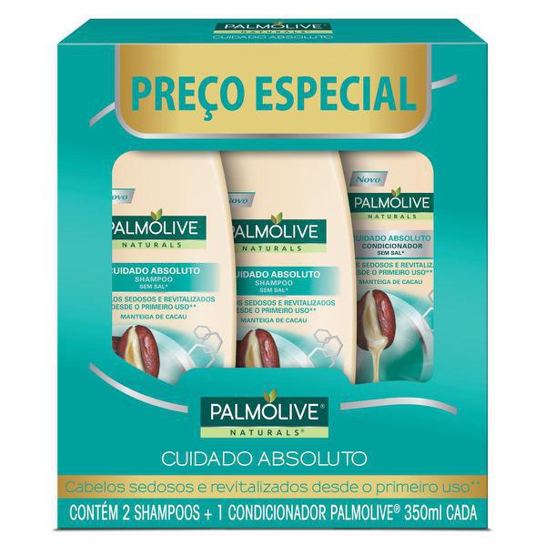 KIT PALMOLIVE 2SHAMP+1COND C ABS 350ML