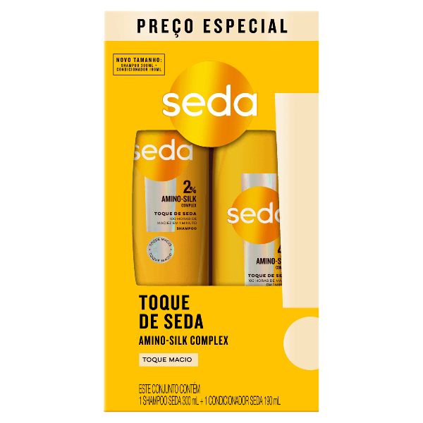 KIT SH300ML +COND 190ML SEDA