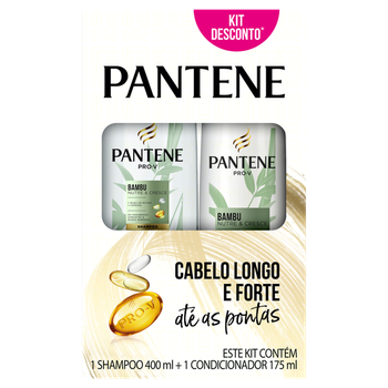 KIT SH +COND PANTENE BAMBU 350/175ML