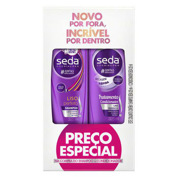 KIT SH+COND SEDA LISO PERFEITO 325ML
