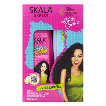 KIT SH+COND SKALA MAIS CACHOS 325/325ML