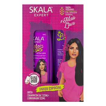 KIT SH+COND SKALA MAIS LISOS 325/325ML