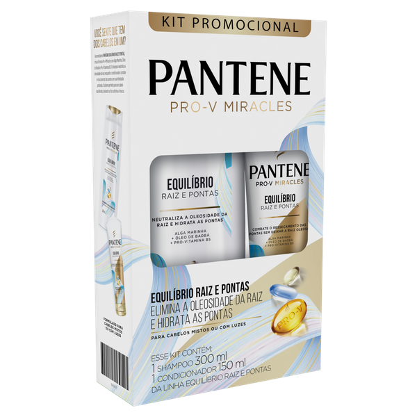 KIT SH PANTENE 300ML+CO EQUILIB 150ML