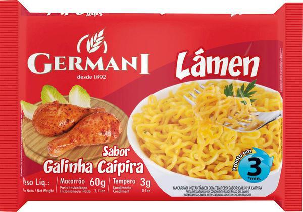 LAMEN GERMANI GALINHA CAIPIRA 63G