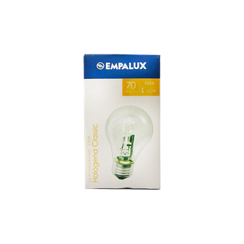 LAMP EMPALUX INC HAL A55 220V 70W 3.000K
