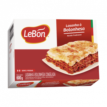 LASANHA BOLONHESA LEBON 600G