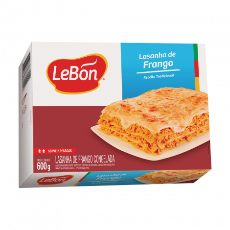 LASANHA FRANGO LEBON 600G
