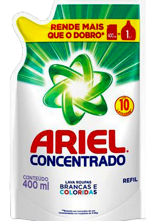 LAVA ROUPA ARIEL CONC RF 400ML