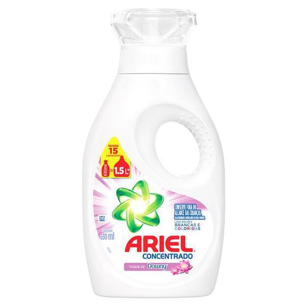 LAVA ROUPA LIQ ARIEL CONC DOWNY 630ML