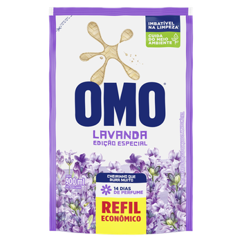 LAVA ROUPA LIQ OMO LAVANDA RF 900ML