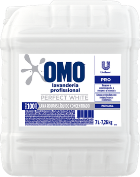 LAVA ROUPA LIQ OMO P.WHITE PRO CONC 7L