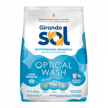 LAVA ROUPAS GIRANDO SOL AZUL 1,6KG