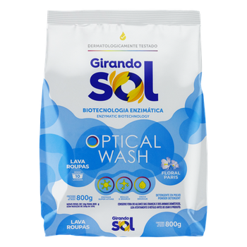 LAVA ROUPAS GIRANDO SOL AZUL 800G