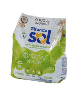 LAVA ROUPAS GIRANDO SOL COCO BAUNILHA 800G