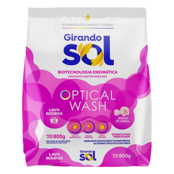LAVA ROUPAS GIRANDO SOL ROSA 800G