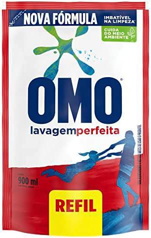 LAVA ROUPAS OMO LAVAGEM PERFEITA SCH 900ML