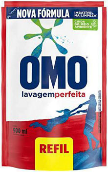 LAVA ROUPAS OMO LAVAGEM PERFEITA SCH 900ML