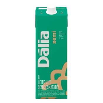 LEITE DALIA SEMIDESNATADO TAMPA 1L