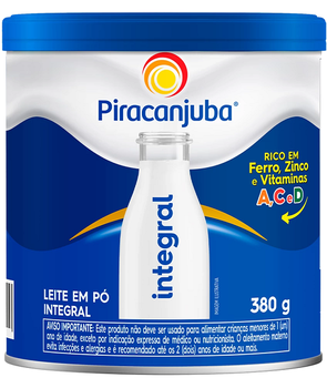 LEITE PO PIRACANJUBA INT  LATA 380G
