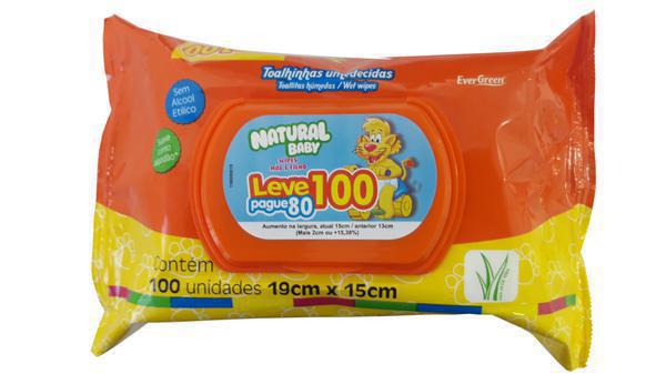 LENCO UMED NATURAL BABY WIPES L100 P80