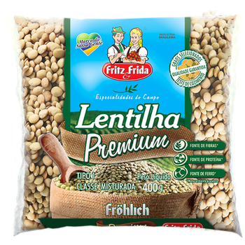 LENTILHA FRITZ E FRIDA 400G