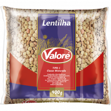 LENTILHA VALORE 400G