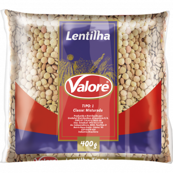 LENTILHA VALORE 400G